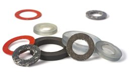 Various sealing rings close up.